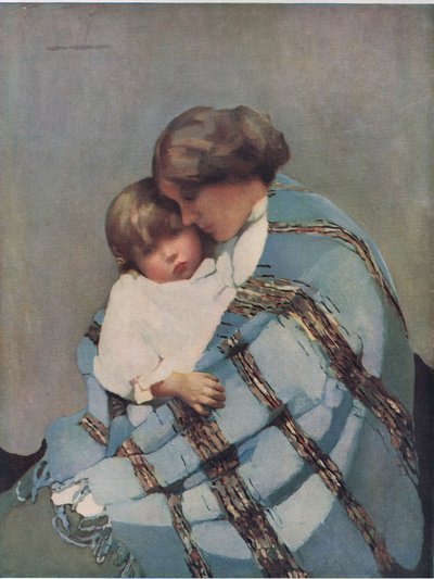 La carica del paese, Bibbys Annual, 1916-17 da Norah Neilsen Gray